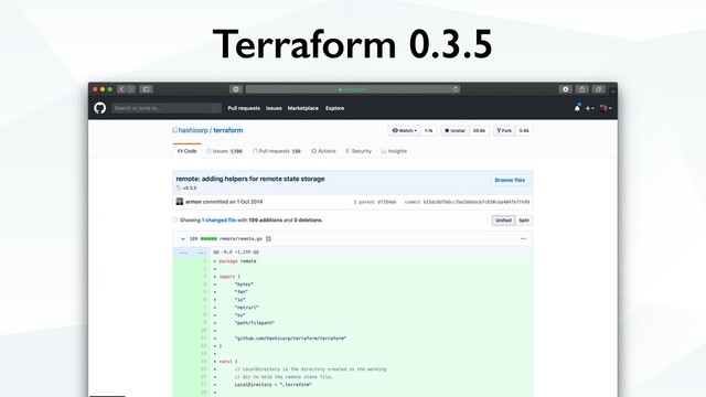 Terraform 0.3.5

