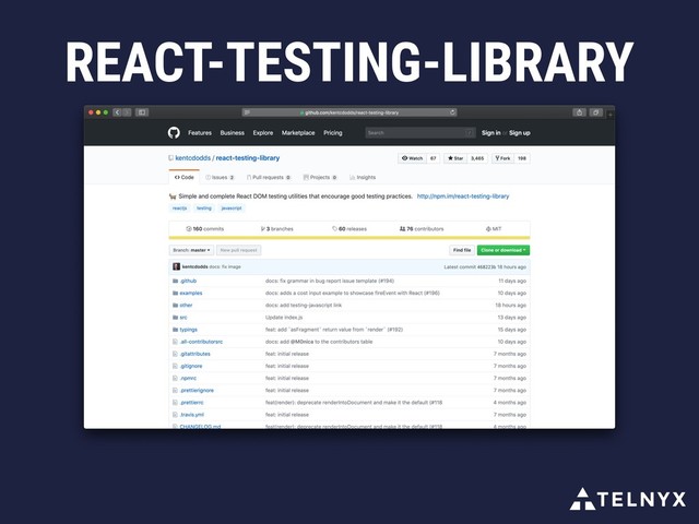 REACT-TESTING-LIBRARY
