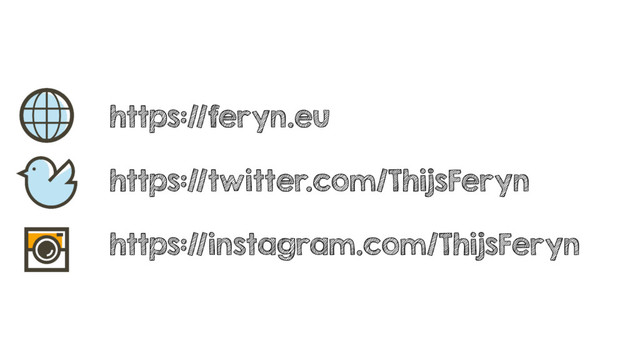 https://feryn.eu
https://twitter.com/ThijsFeryn
https://instagram.com/ThijsFeryn

