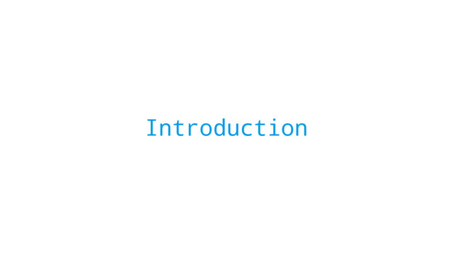 Introduction
