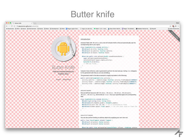 Butter knife
