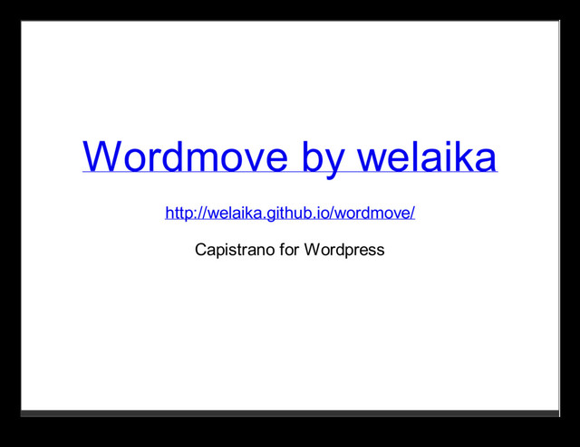 Wordmove by welaika
http://welaika.github.io/wordmove/
Capistrano for Wordpress
