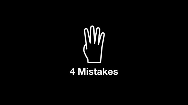 4 Mistakes

