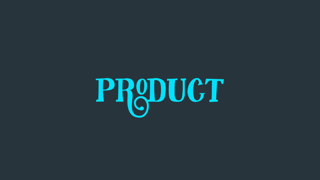 product
