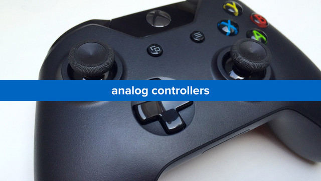 analog controllers
