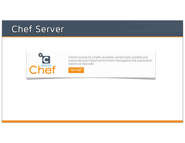 Chef Server
