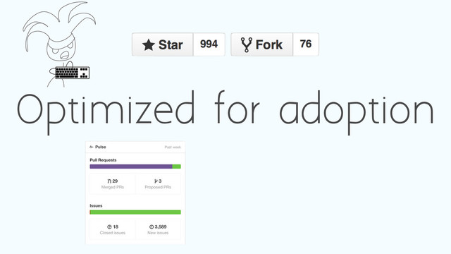 Optimized for adoption
