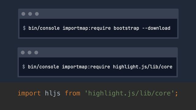 import hljs from 'highlight.js/lib/core';

