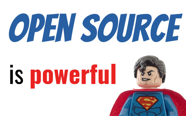 Open SOURCE
is powerful
