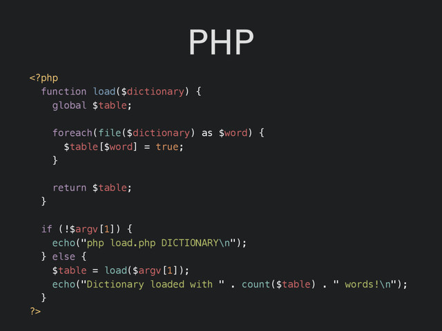 PHP

