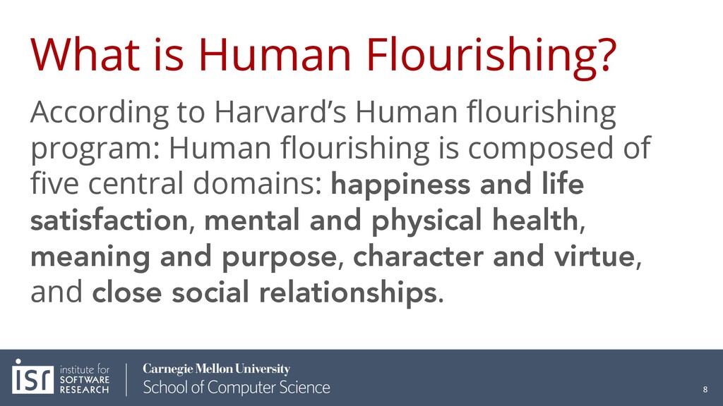 Promoting Human Flourishing Through Ethical Software Development 