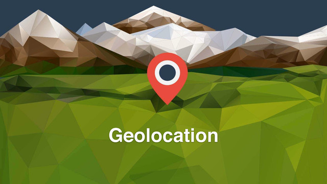 Geolocation
