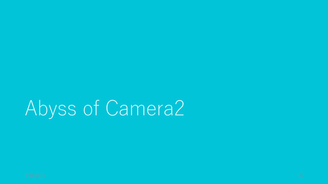 Abyss of Camera2
2/19/2016 45
