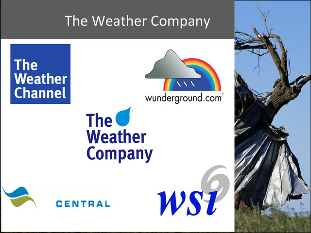 The	  Weather	  Company	  
