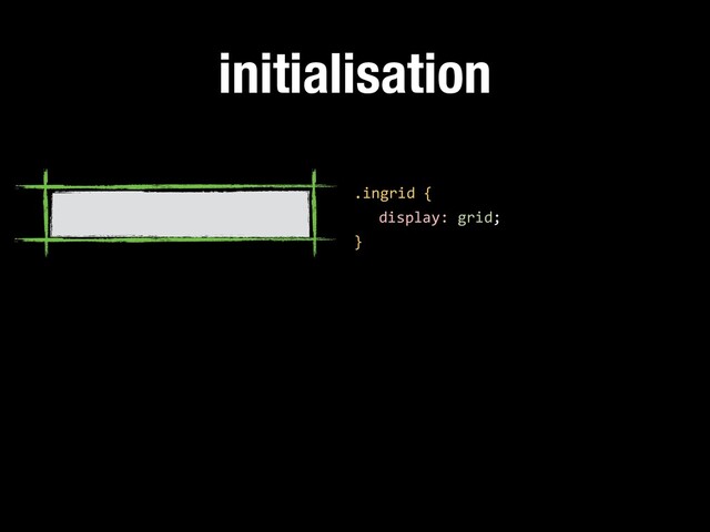 initialisation
.ingrid {
display: grid;
}
