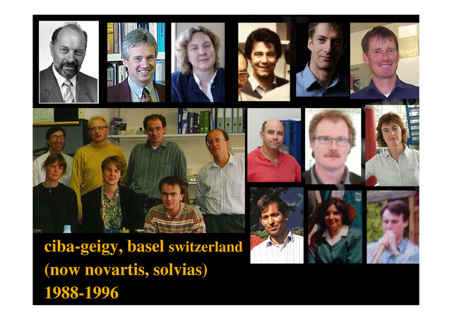 ciba-geigy, basel switzerland
(now novartis solvias)
(now novartis, solvias)
1988-1996

