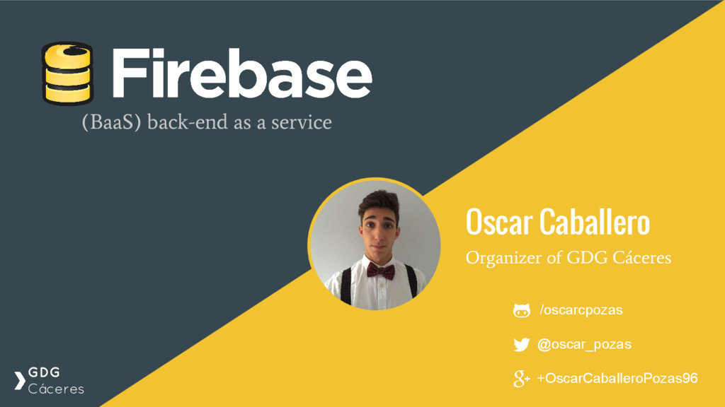 Introducing the art of Firebase - Speaker Deck
