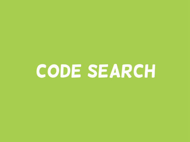 Code Search
