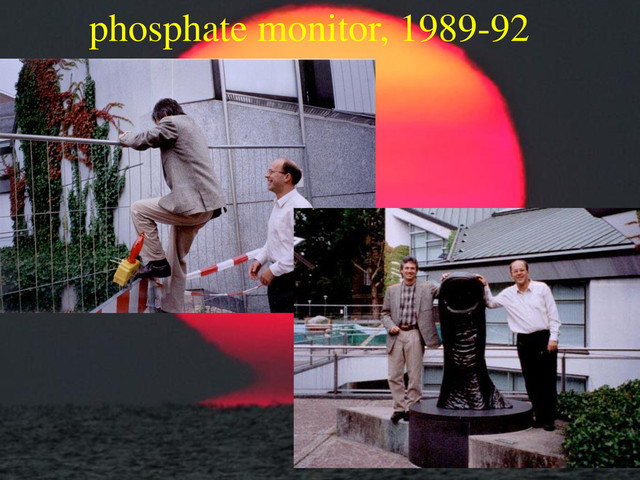 phosphate monitor, 1989-92
