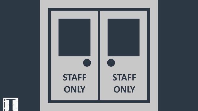STAFF
ONLY
STAFF
ONLY
