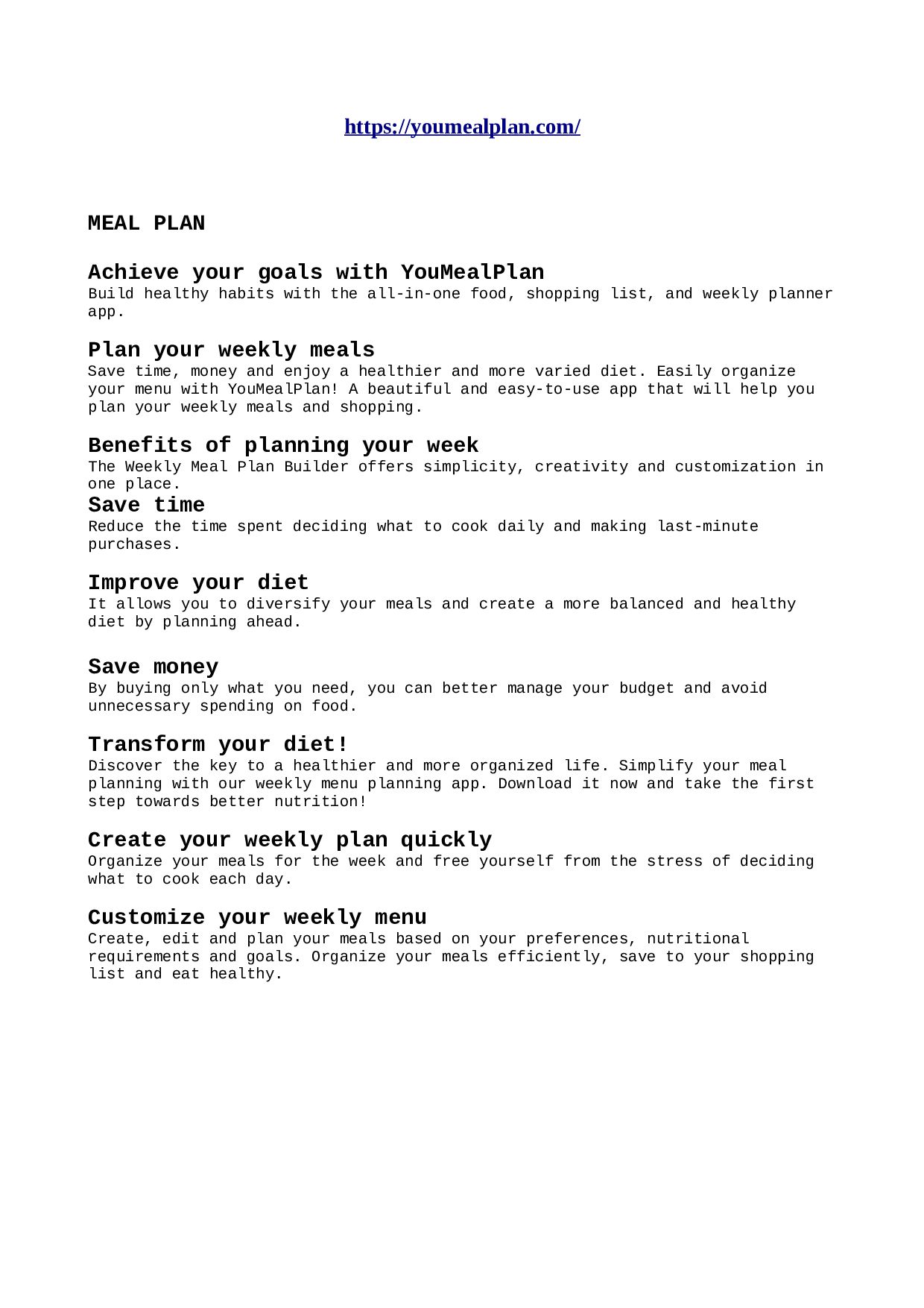 MEAL PLAN pdf Speaker Deck MEAL PLAN pdf Speaker Deck