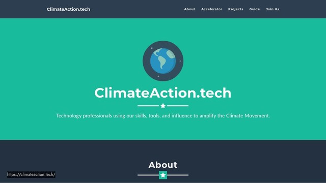 https://climateaction.tech/
