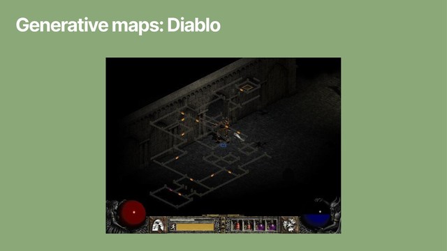 Generative maps: Diablo
