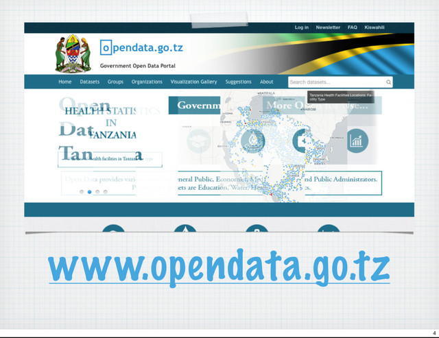 www.opendata.go.tz
4
