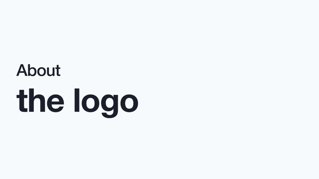 About
the logo

