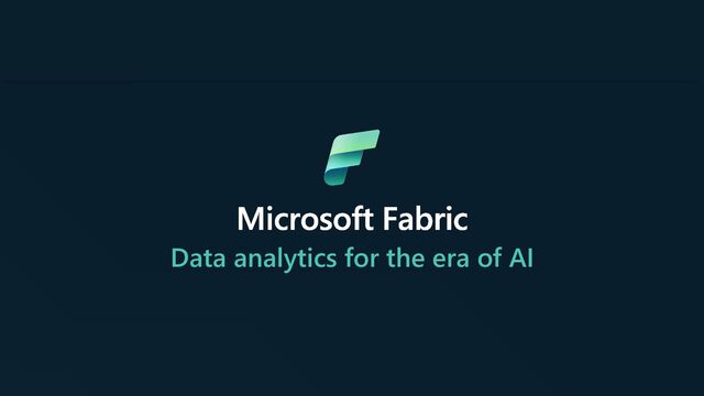 Data analytics for the era of AI
