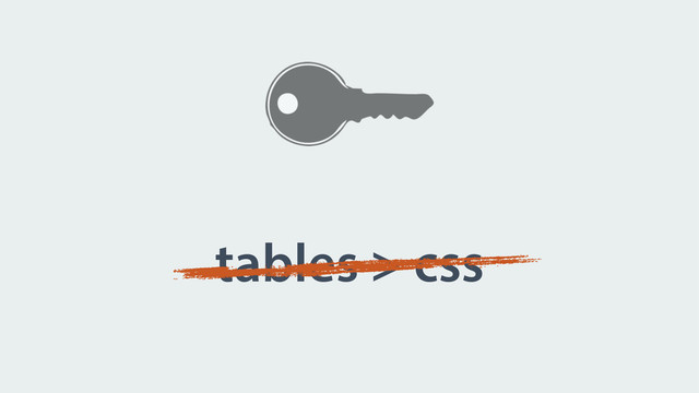 tables > css

