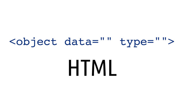 
HTML
