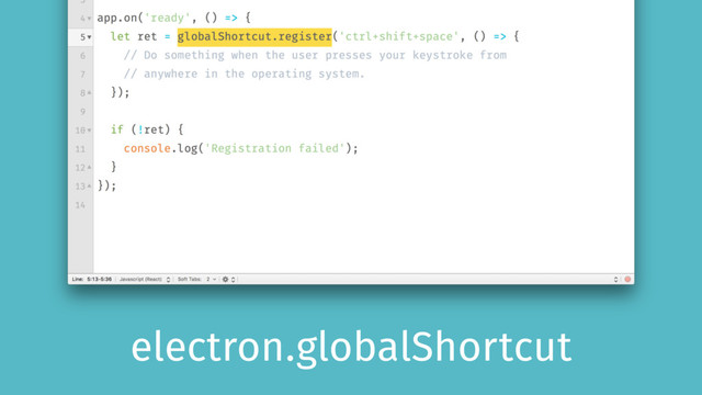 electron.globalShortcut
