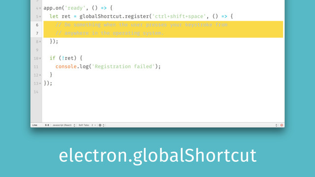 electron.globalShortcut
