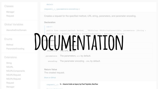 Documentation
5 — Source Code as Input, by Paul Taykalo, MacPaw
