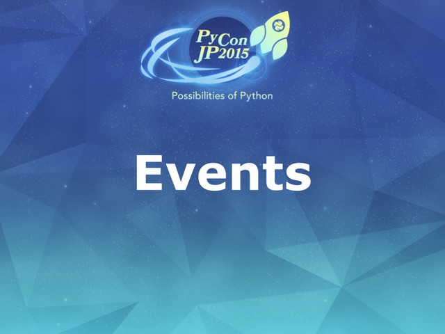 Events

