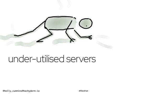 #RedHat
@holly_cummins@hachyderm.io
under-utilised servers
