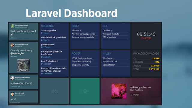 Laravel Dashboard
