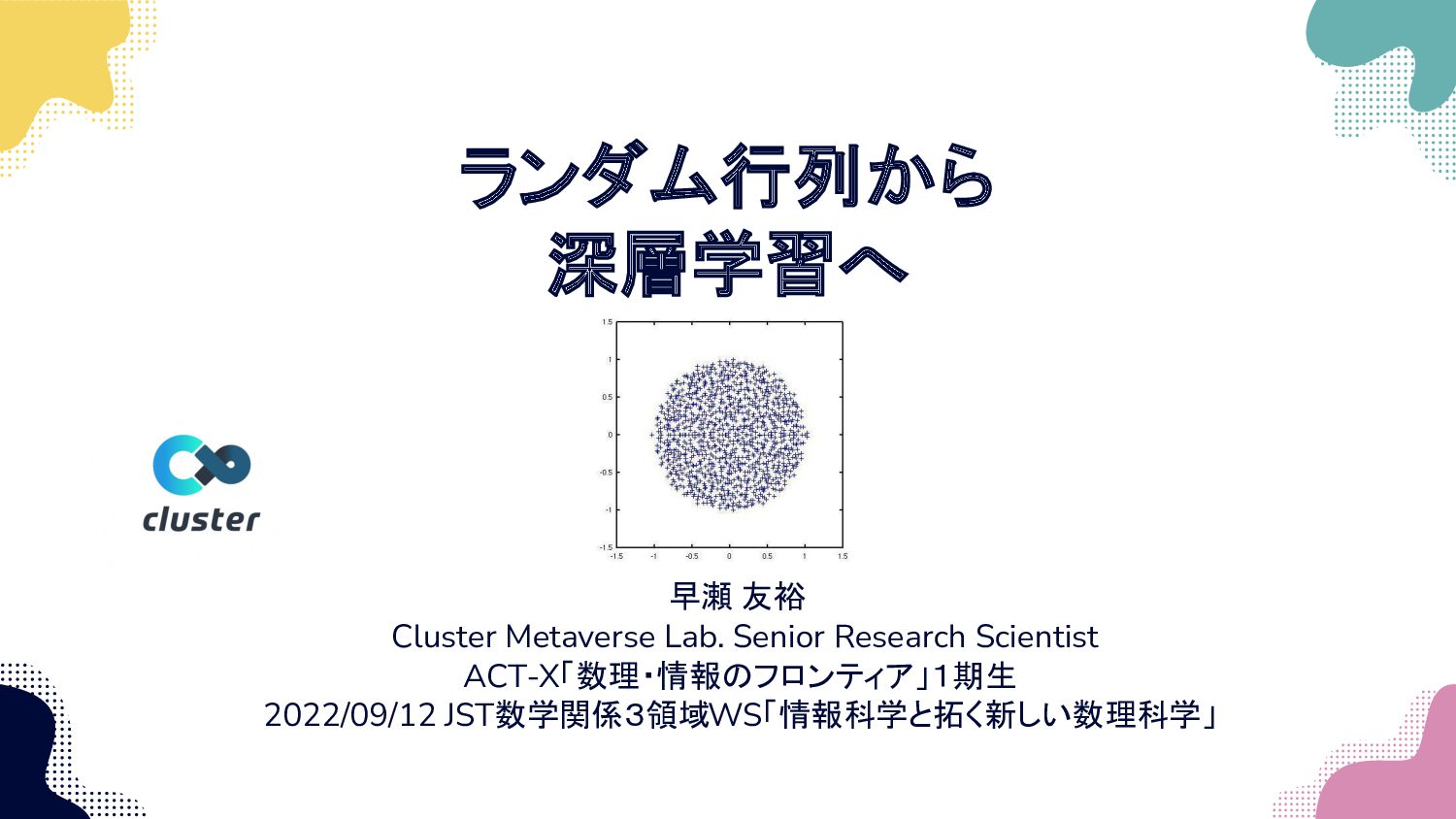 ランダム行列の数理-