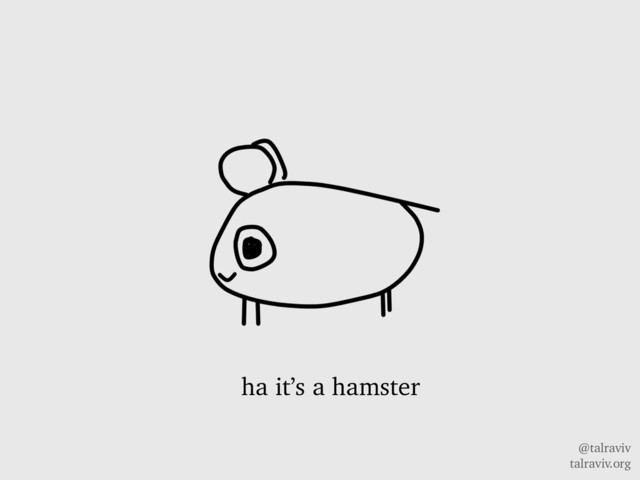 @talraviv
talraviv.org
ha it’s a hamster
