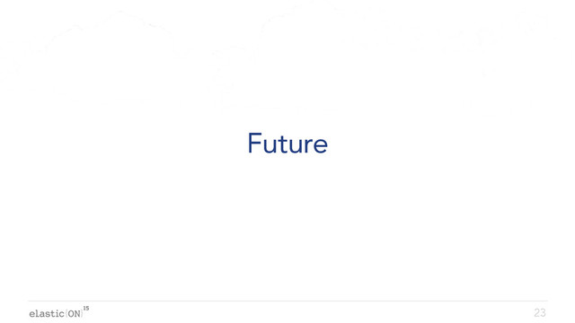 { }
Future
23

