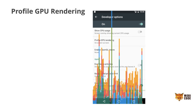 Proﬁle GPU Rendering
