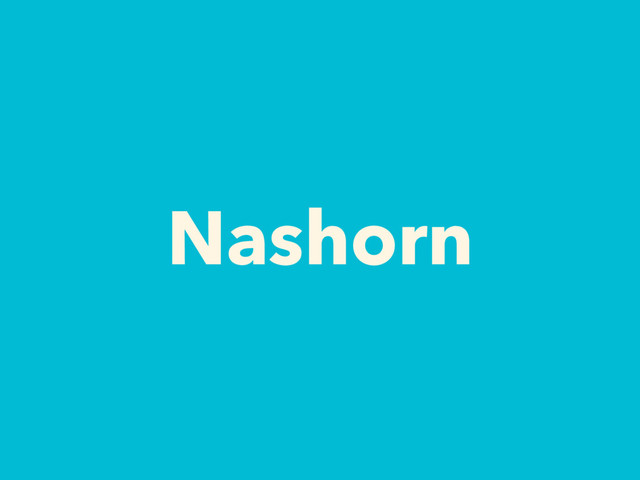 Nashorn
