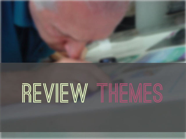 Review Themes
