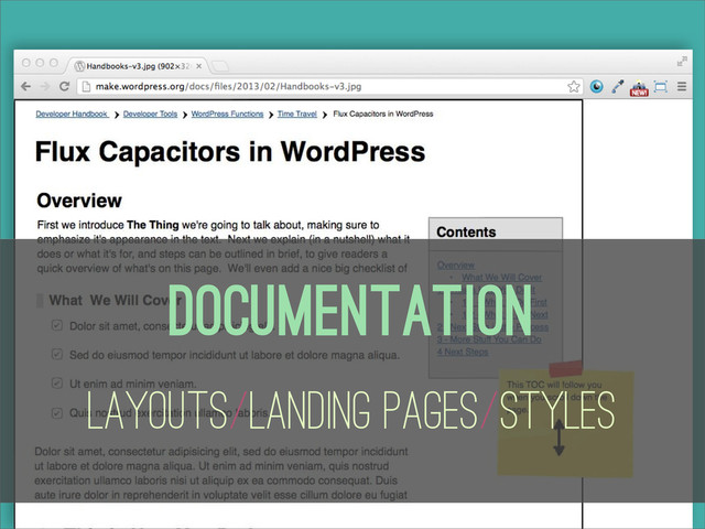 Documentation
Layouts/Landing Pages/Styles
