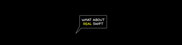 What about
Real Swift
