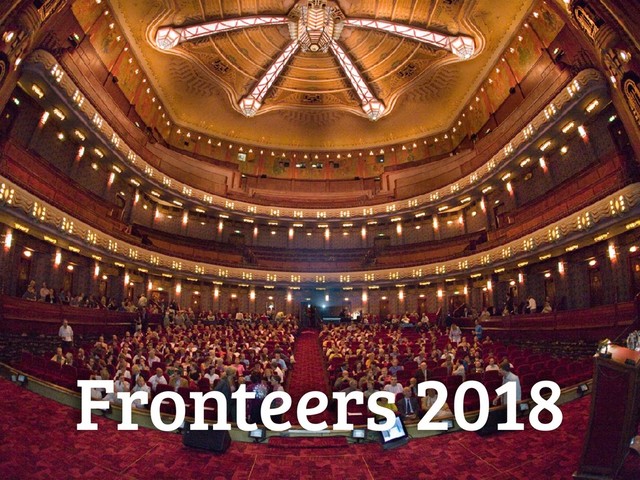 Fronteers 2018
