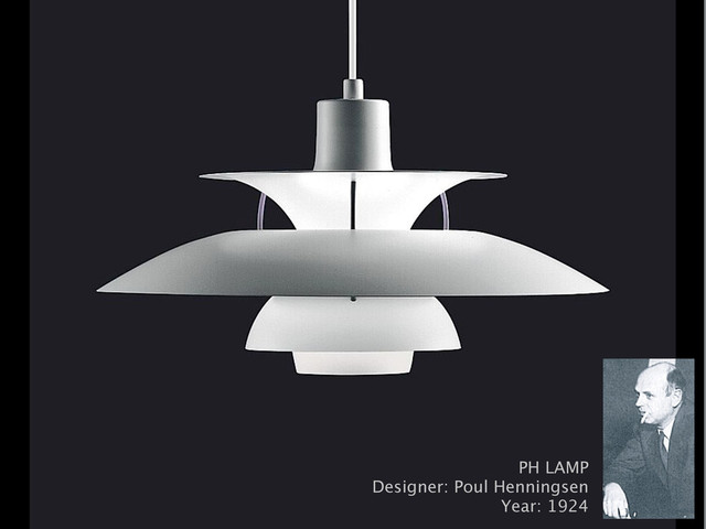 PH LAMP
Designer: Poul Henningsen
Year: 1924
