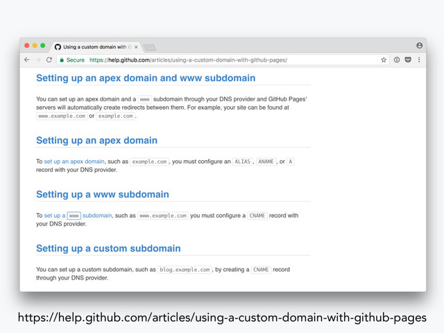 https://help.github.com/articles/using-a-custom-domain-with-github-pages
