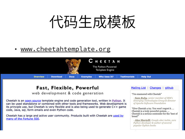 ➿瀦欰䧭垷匣
• www.cheetahtemplate.org
